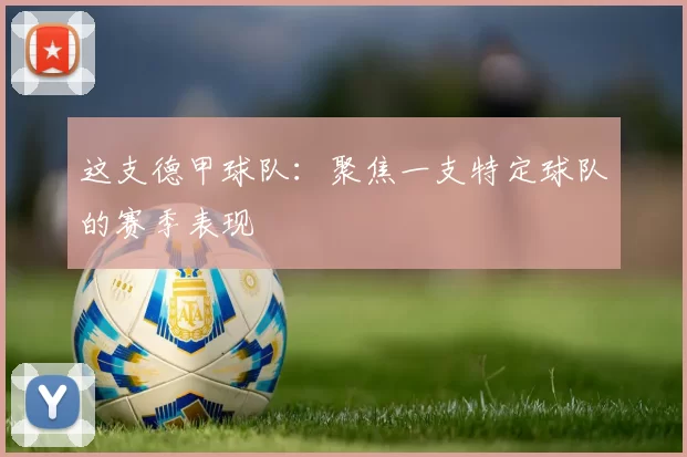 这支德甲球队:聚焦一支特定球队的赛季表现