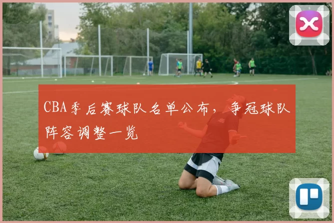 CBA季后赛球队名单公布，争冠球队阵容调整一览