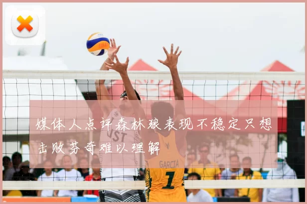 媒体人点评森林狼表现不稳定只想击败芬奇难以理解
