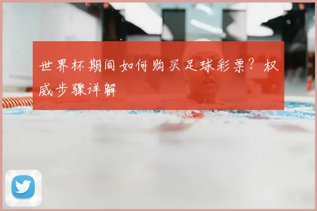 世界杯期间如何购买足球彩票？权威步骤详解